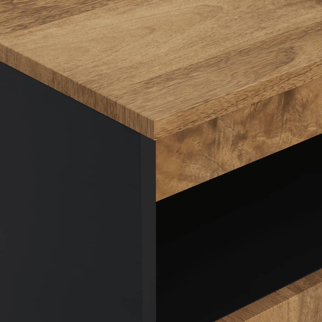 vidaXL Sideboard with 2 Doors 60x33x75 cm Solid Wood Mango