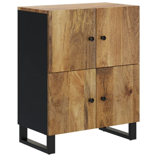 vidaXL Sideboard with 4 Doors 60x33x75 cm Solid Wood Mango