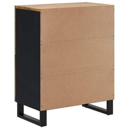 vidaXL Sideboard with 4 Doors 60x33x75 cm Solid Wood Mango