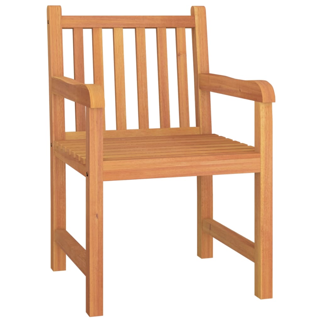 vidaXL 5 Piece Garden Dining Set Solid Wood Teak