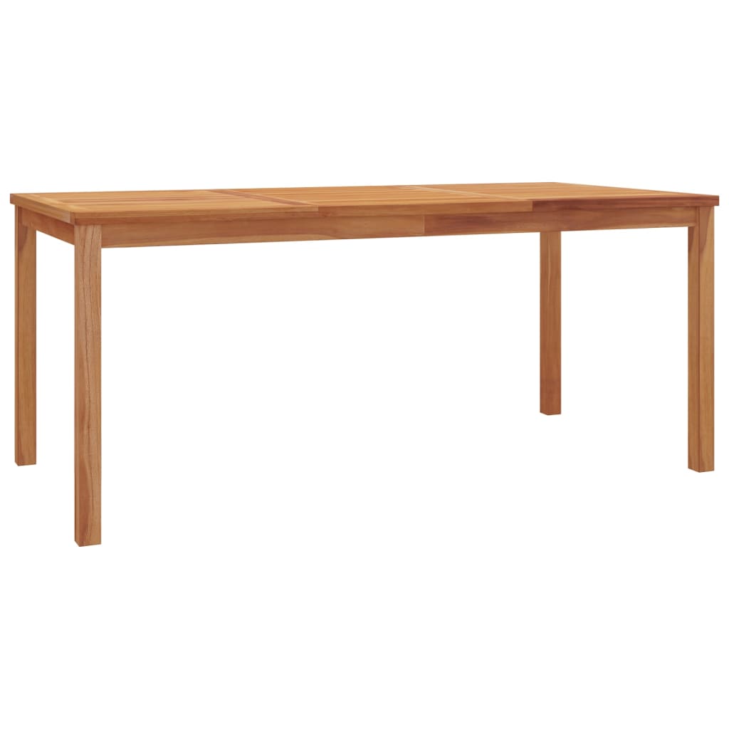vidaXL Garden Dining Set | Natural Teak | Solid Teak Wood | Large | Durable