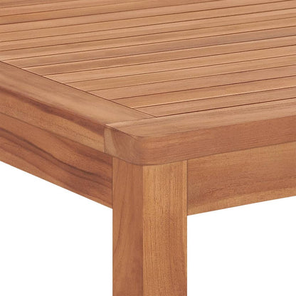 vidaXL Garden Dining Set | Natural Teak | Solid Teak Wood | Large | Durable