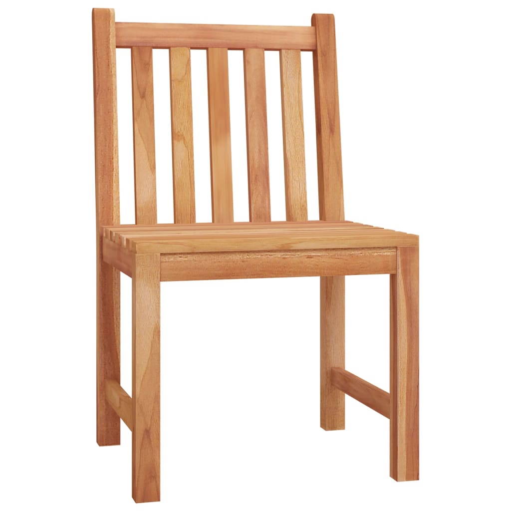 vidaXL Garden Dining Set | Teak | Teak Wood | 4 Piece | Durable