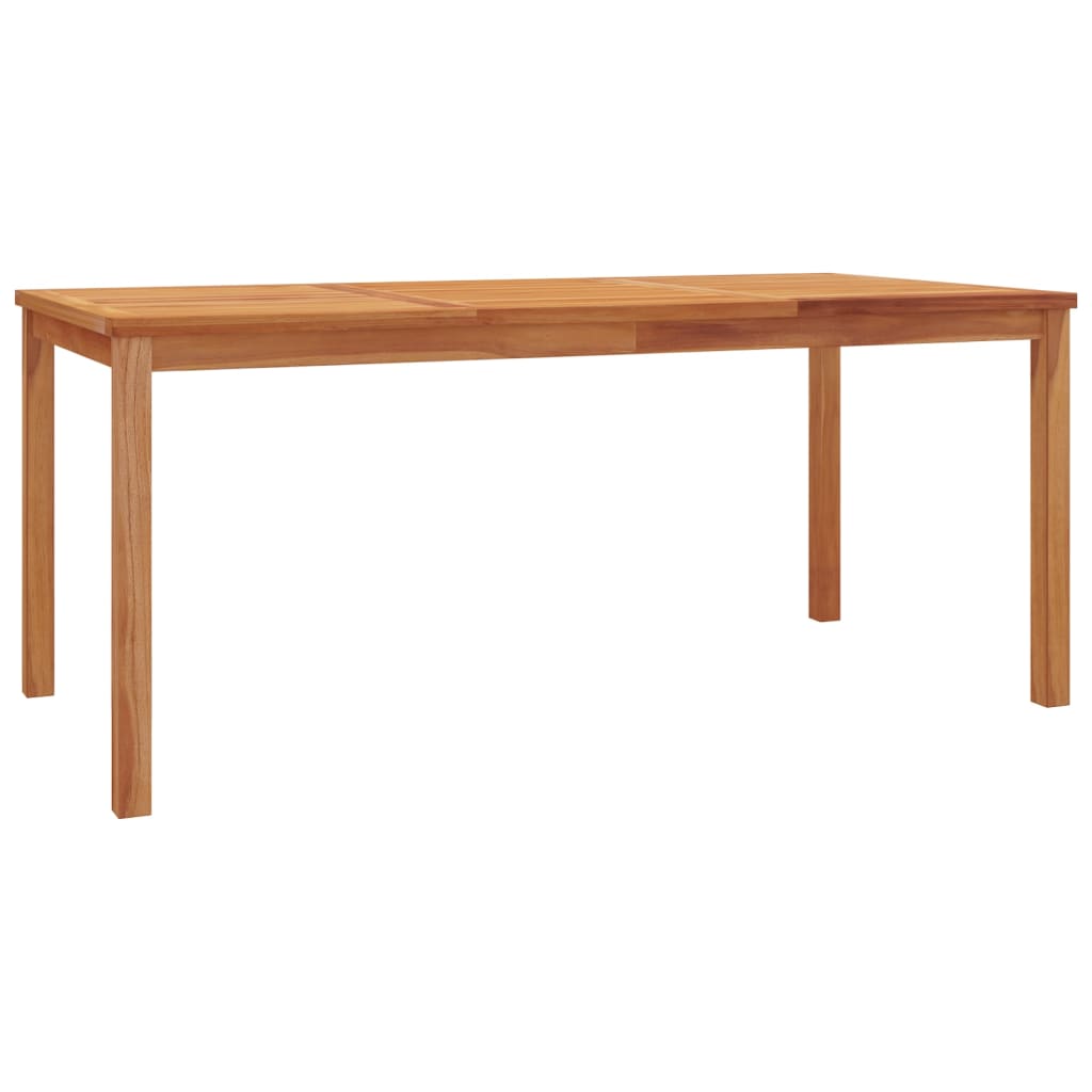 vidaXL Garden Dining Set | Natural Teak | Smooth sanded teak hardwood | Large