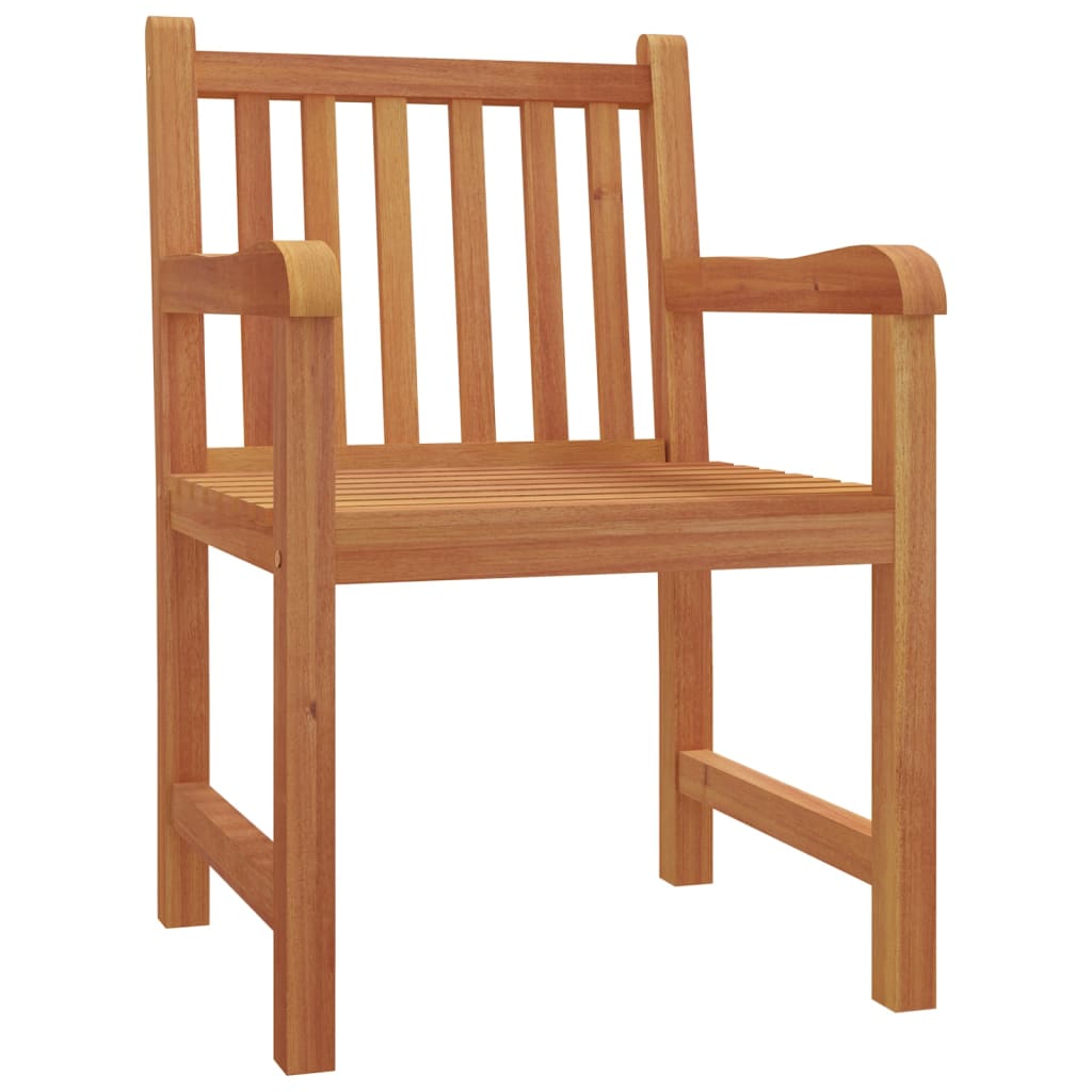 vidaXL Garden Dining Set | Natural Teak | Solid Teak Wood | Medium