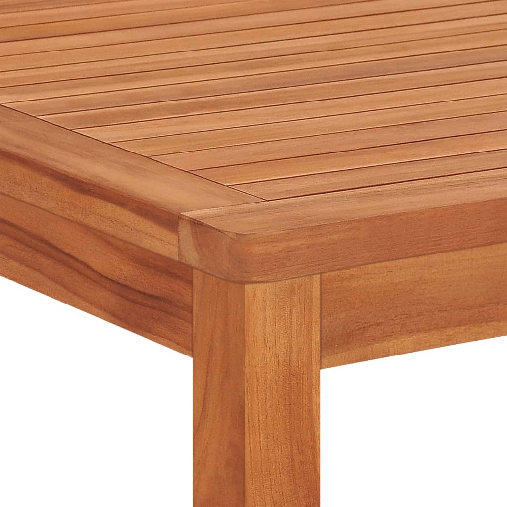vidaXL Garden Dining Set | Natural Teak | Solid Teak Wood | Medium