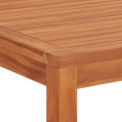 vidaXL Garden Dining Set | Natural Teak | Solid Teak Wood | Medium