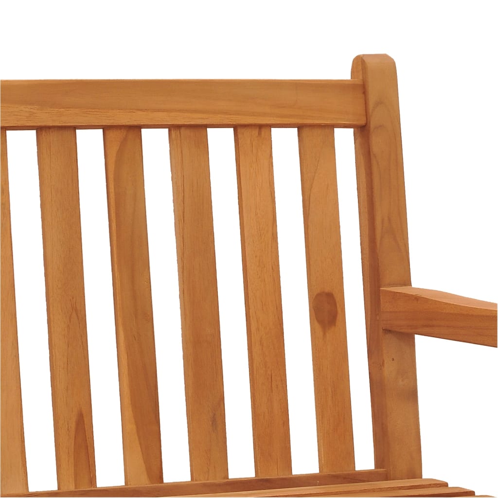 vidaXL 5 Piece Garden Dining Set Solid Wood Teak