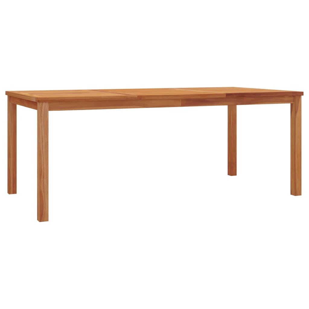vidaXL 5 Piece Garden Dining Set Solid Wood Teak