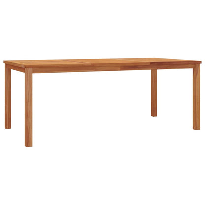 vidaXL 5 Piece Garden Dining Set Solid Wood Teak