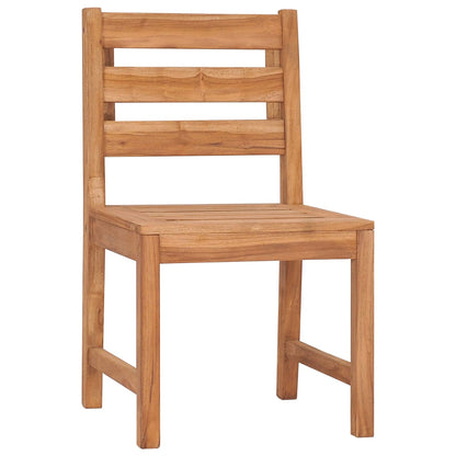 vidaXL Garden Chairs 6 pcs Solid Wood Teak