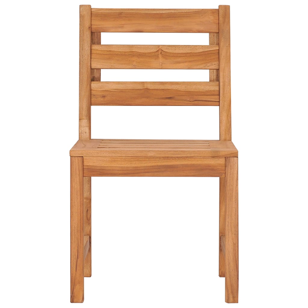 vidaXL Garden Chairs 6 pcs Solid Wood Teak