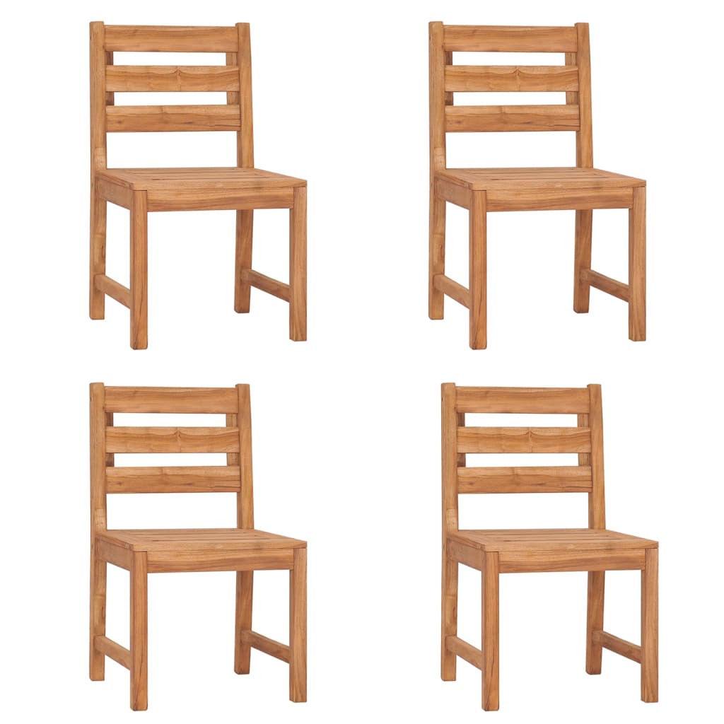 vidaXL Garden Dining Set | Teak | Solid teak wood | Medium
