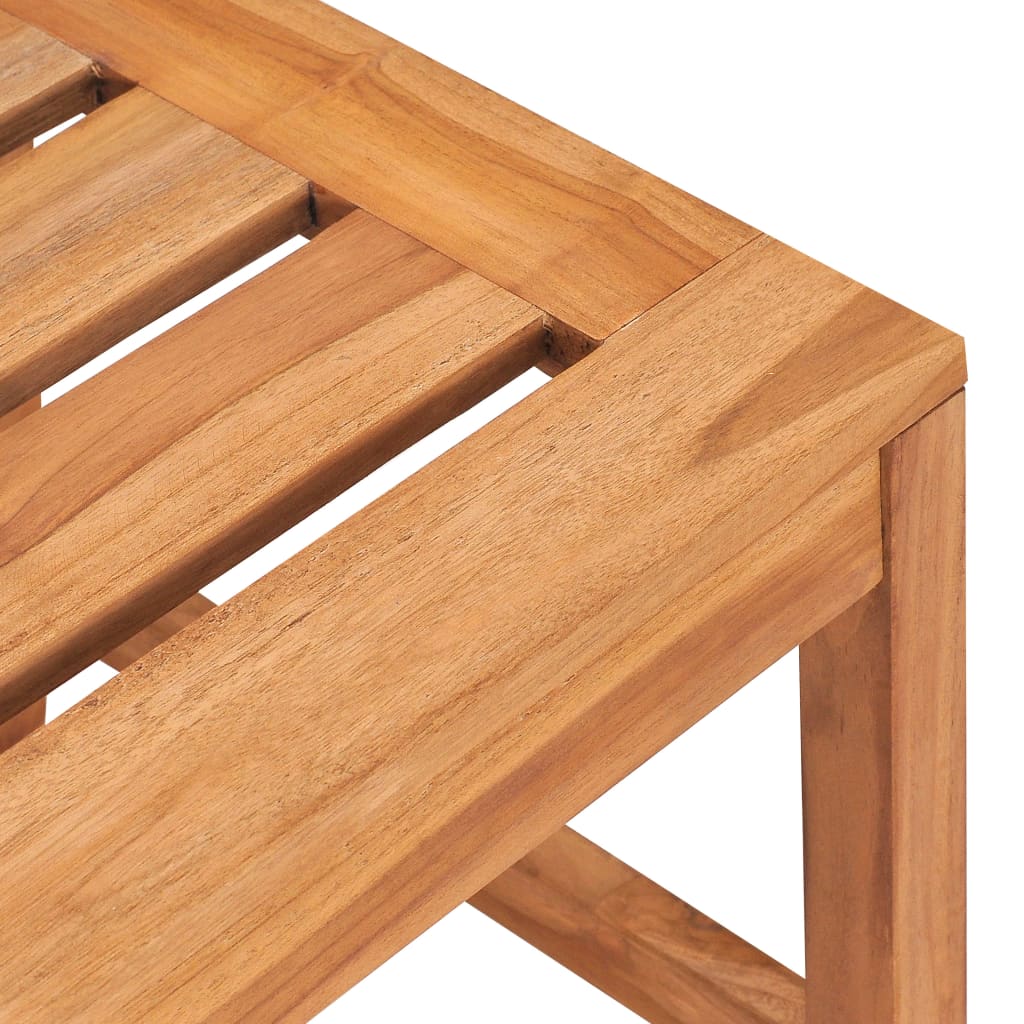 vidaXL Garden Dining Set | Teak | Solid teak wood | Medium