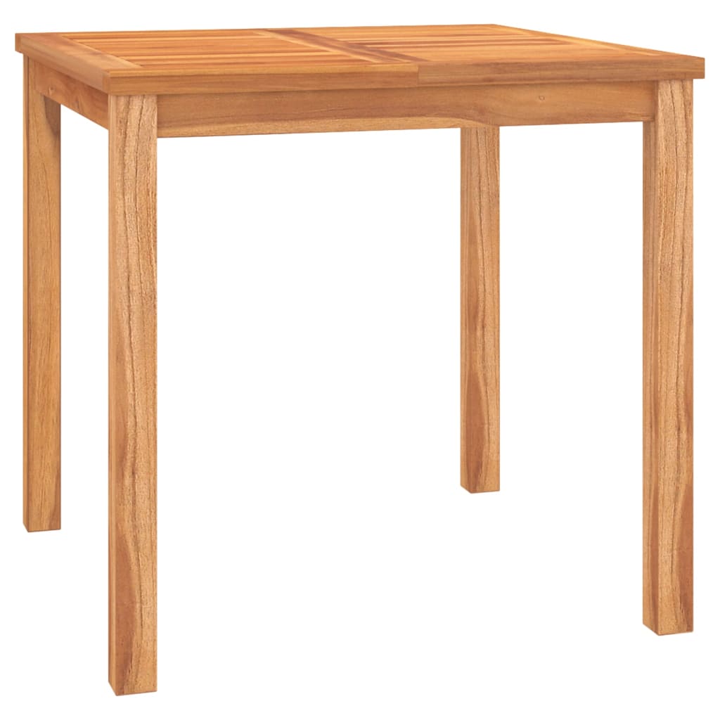vidaXL Garden Dining Set | Teak | Solid teak wood | Medium