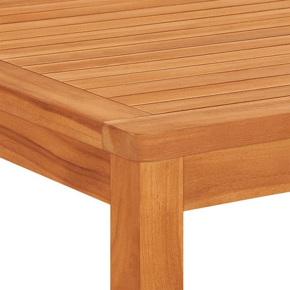 vidaXL Garden Dining Set | Teak | Solid teak wood | Medium