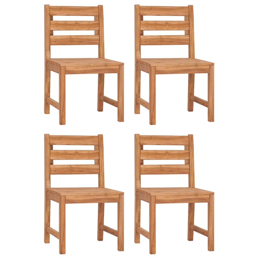 vidaXL Garden Dining Set | Natural Teak | Solid Teak Wood | Standard