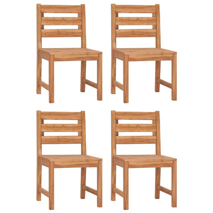 vidaXL Garden Dining Set | Natural Teak | Solid Teak Wood | Standard