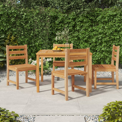 vidaXL Garden Dining Set | Natural Teak | Solid Teak Wood | Standard