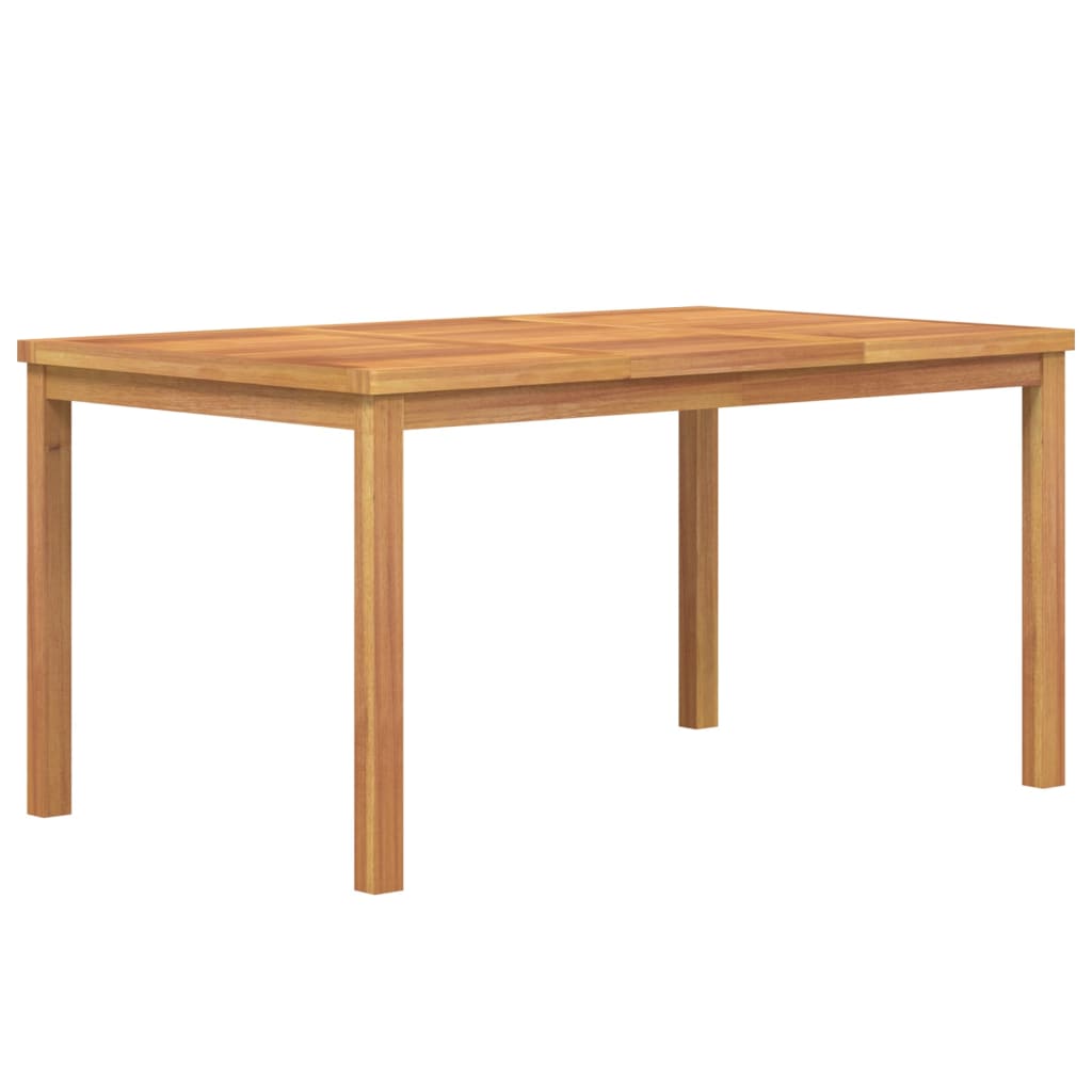 vidaXL 7 Piece Garden Dining Set Solid Wood Teak