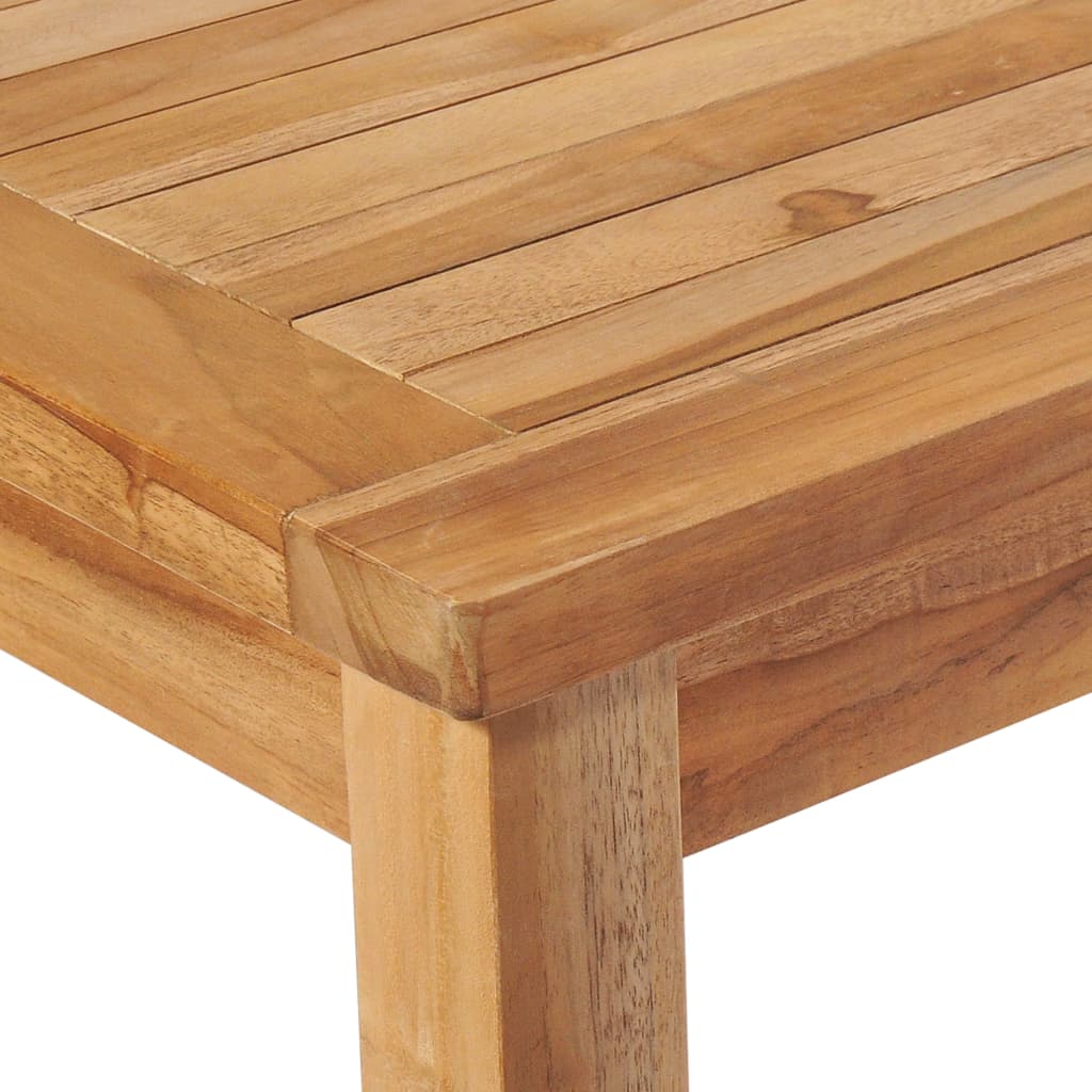 vidaXL 7 Piece Garden Dining Set Solid Wood Teak