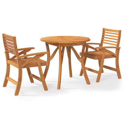 vidaXL Garden Dining Set | Brown | Solid acacia wood | Medium | Durable