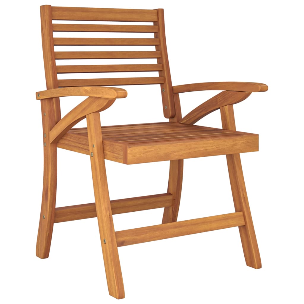 vidaXL Garden Dining Set | Brown | Solid acacia wood | Medium | Durable