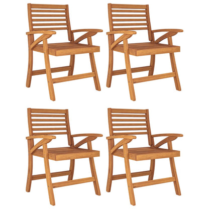 vidaXL Garden Dining Set | Brown | Solid acacia wood | Standard | Durable