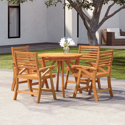 vidaXL Garden Dining Set | Brown | Solid acacia wood | Standard | Durable