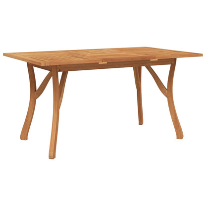vidaXL 5 Piece Garden Dining Set Solid Wood Acacia