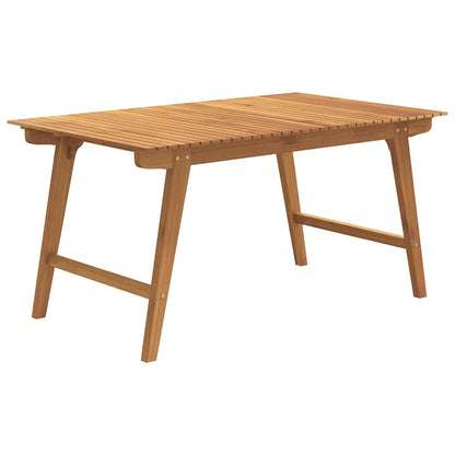 vidaXL 5 Piece Garden Dining Set Solid Wood Acacia