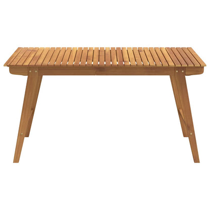 vidaXL 5 Piece Garden Dining Set Solid Wood Acacia