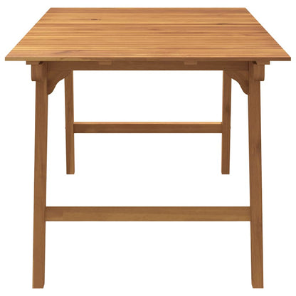 vidaXL 5 Piece Garden Dining Set Solid Wood Acacia
