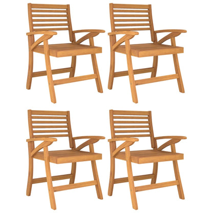 vidaXL Garden Chairs 4 pcs 58x58x87 cm Solid Wood Acacia