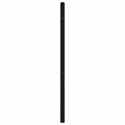vidaXL Headboard | Black | Steel | 107 cm mattress width | Classic/Traditional