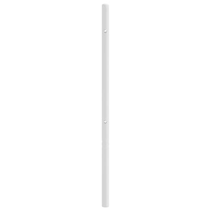 vidaXL Headboard | White | Powder-Coated Steel | 160 cm mattress width | Durable