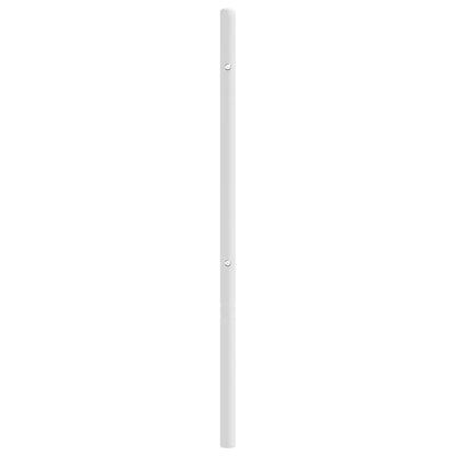 vidaXL Metal Replace Headboard White 193 cm