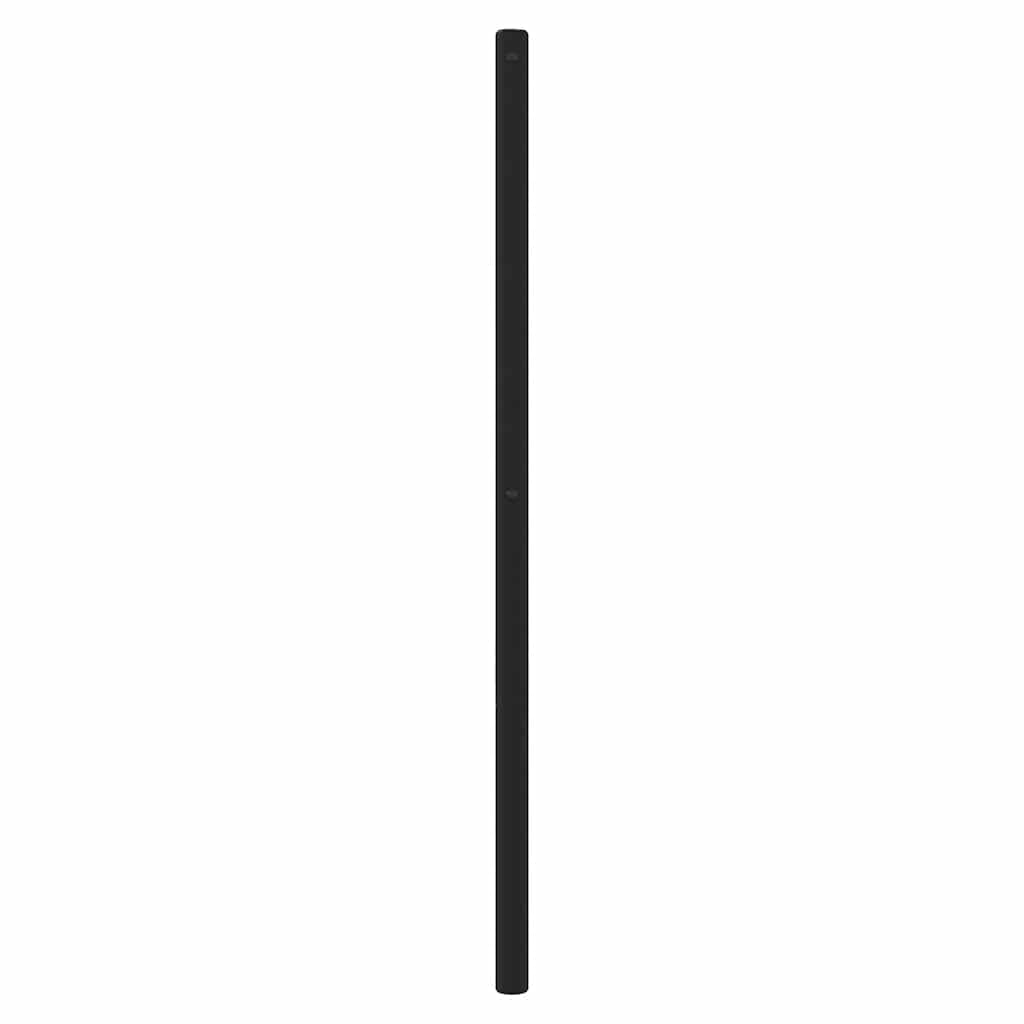 vidaXL Metal Replace Headboard Black 90 cm