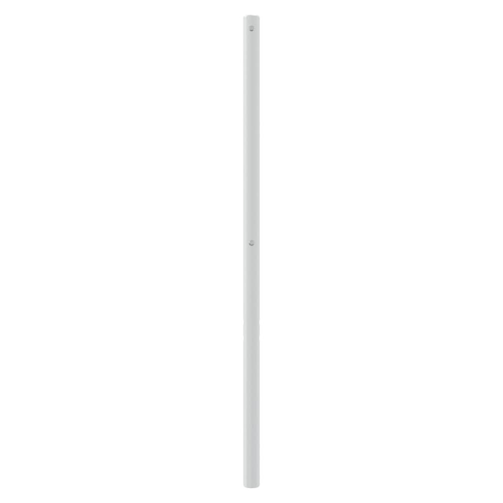 vidaXL Metal Replace Headboard White 150 cm