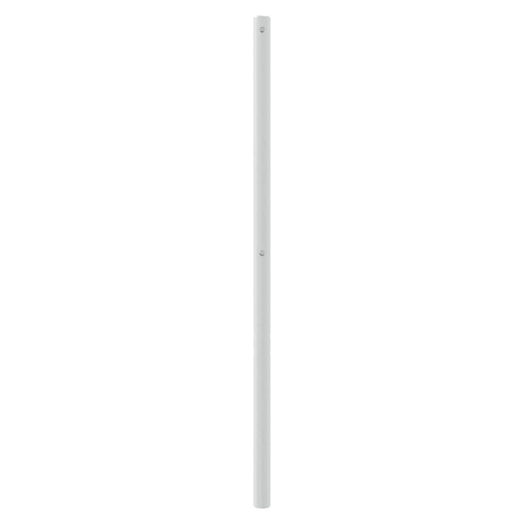 vidaXL Metal Replace Headboard White 180 cm