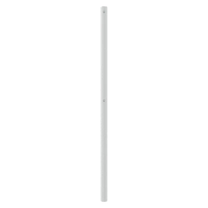 vidaXL Headboard | White | Powder-Coated Steel | Double | Tough | Headboard