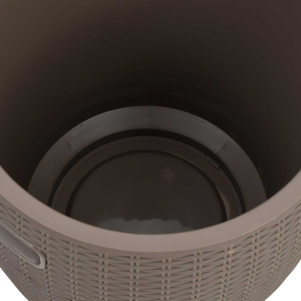 vidaXL 4-in-1 Garden Storage Box Light Brown Polypropylene