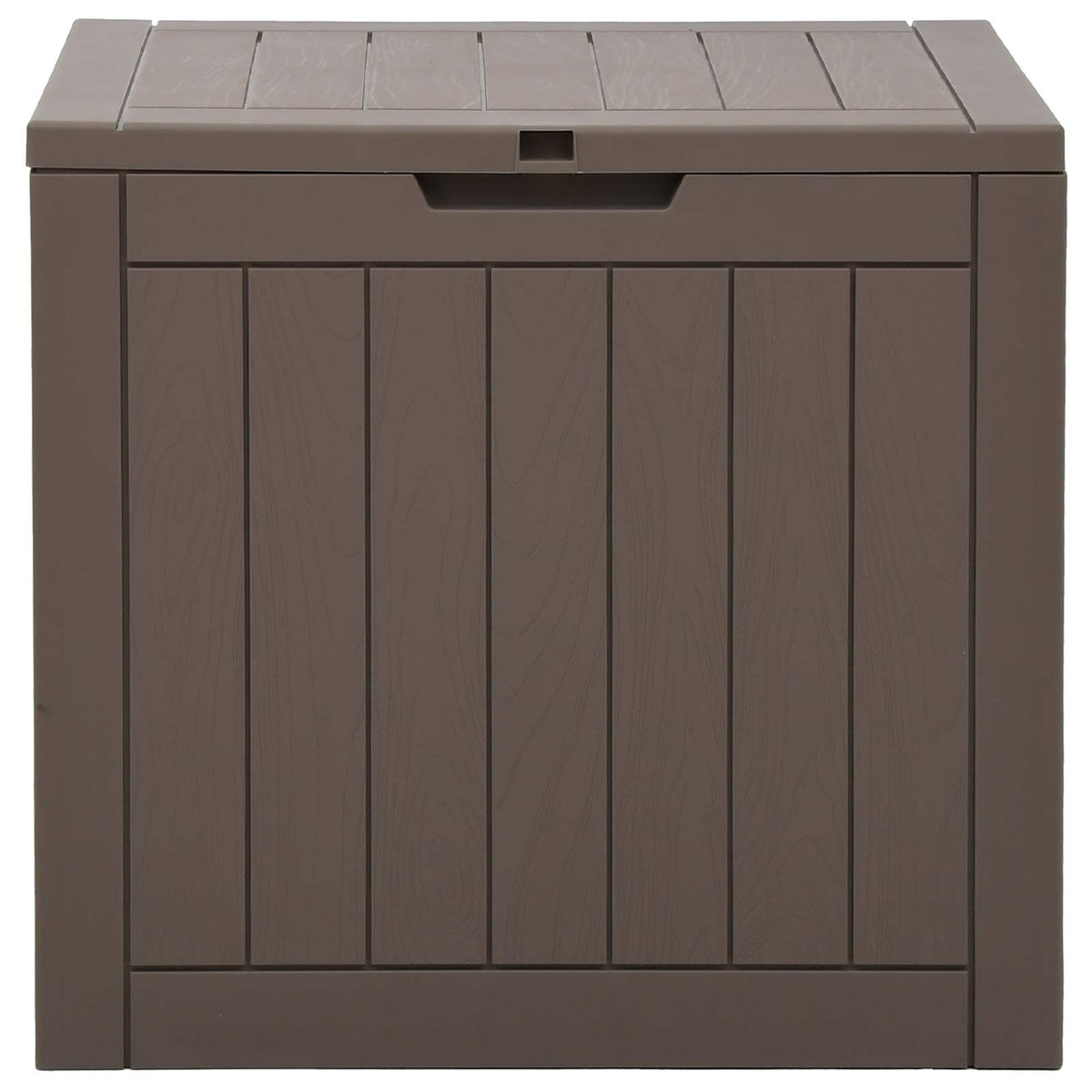 vidaXL Garden Storage Box Grey 55,5x43x53 cm Polypropylene
