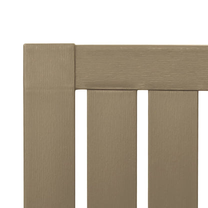 vidaXL Garden Adirondack Chair | Set of 2 | Light brown | Polypropylene (PP)