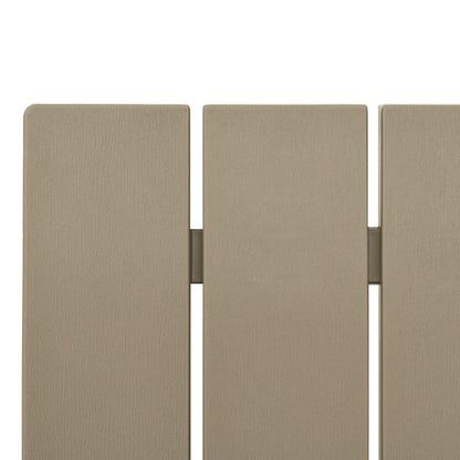 vidaXL Garden Adirondack Chair | Light brown | Polypropylene (PP) | Medium