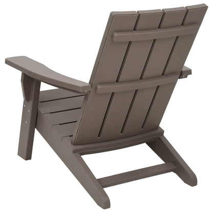 vidaXL Garden Adirondack Chair Light Brown 75x88.5x89.5 cm