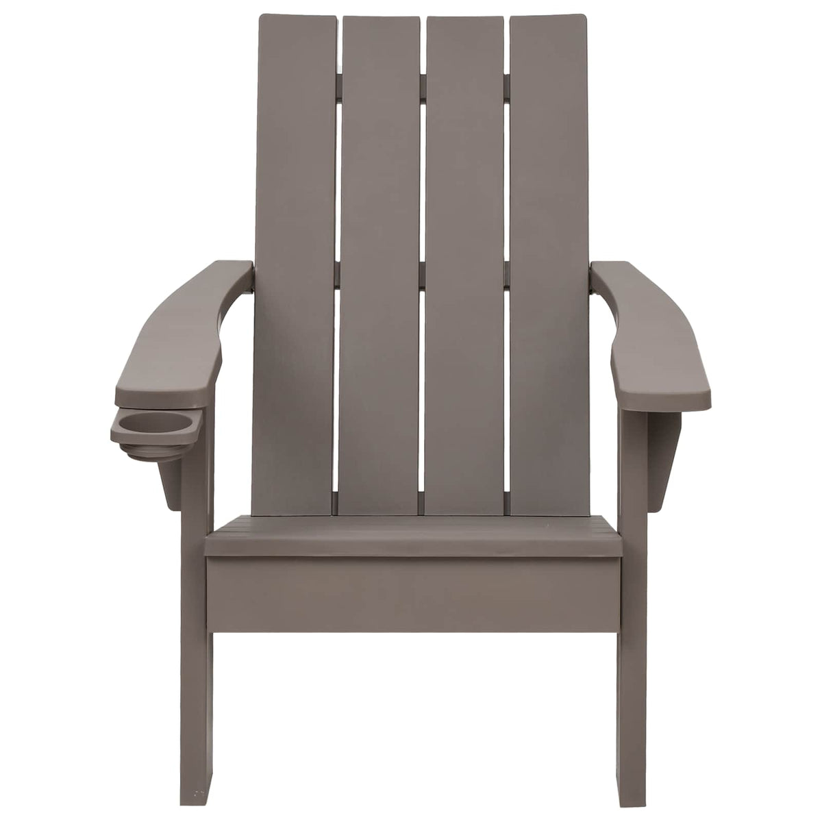 vidaXL Garden Adirondack Chair Light Brown 75x88.5x89.5 cm