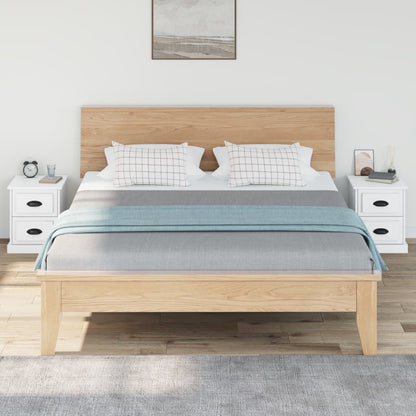 vidaXL Bedside Cabinets 2 pcs White 39x39x47.5 cm Engineered Wood