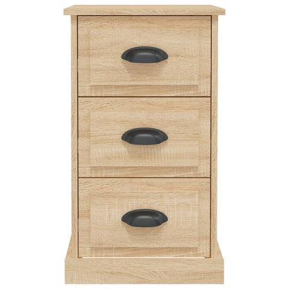 vidaXL Bedside Cabinet Sonoma Oak 39x39x67 cm Engineered Wood