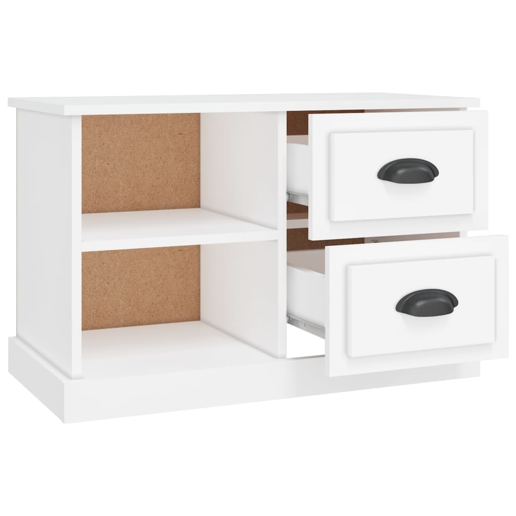vidaXL TV Cabinet White 73x35,5x47,5 cm Engineered Wood